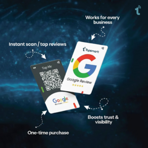 Tapsmart Google Review NFC Card