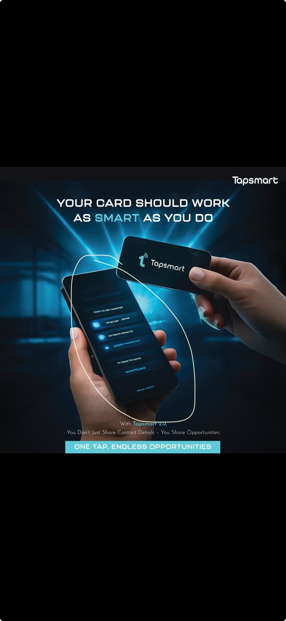 Silver Metal NFC Business Card - Image 3