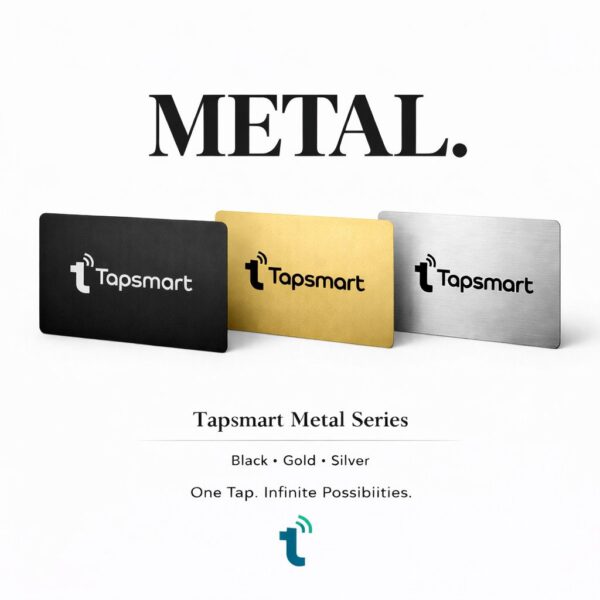 Gold Metal NFC Business Card - Image 8