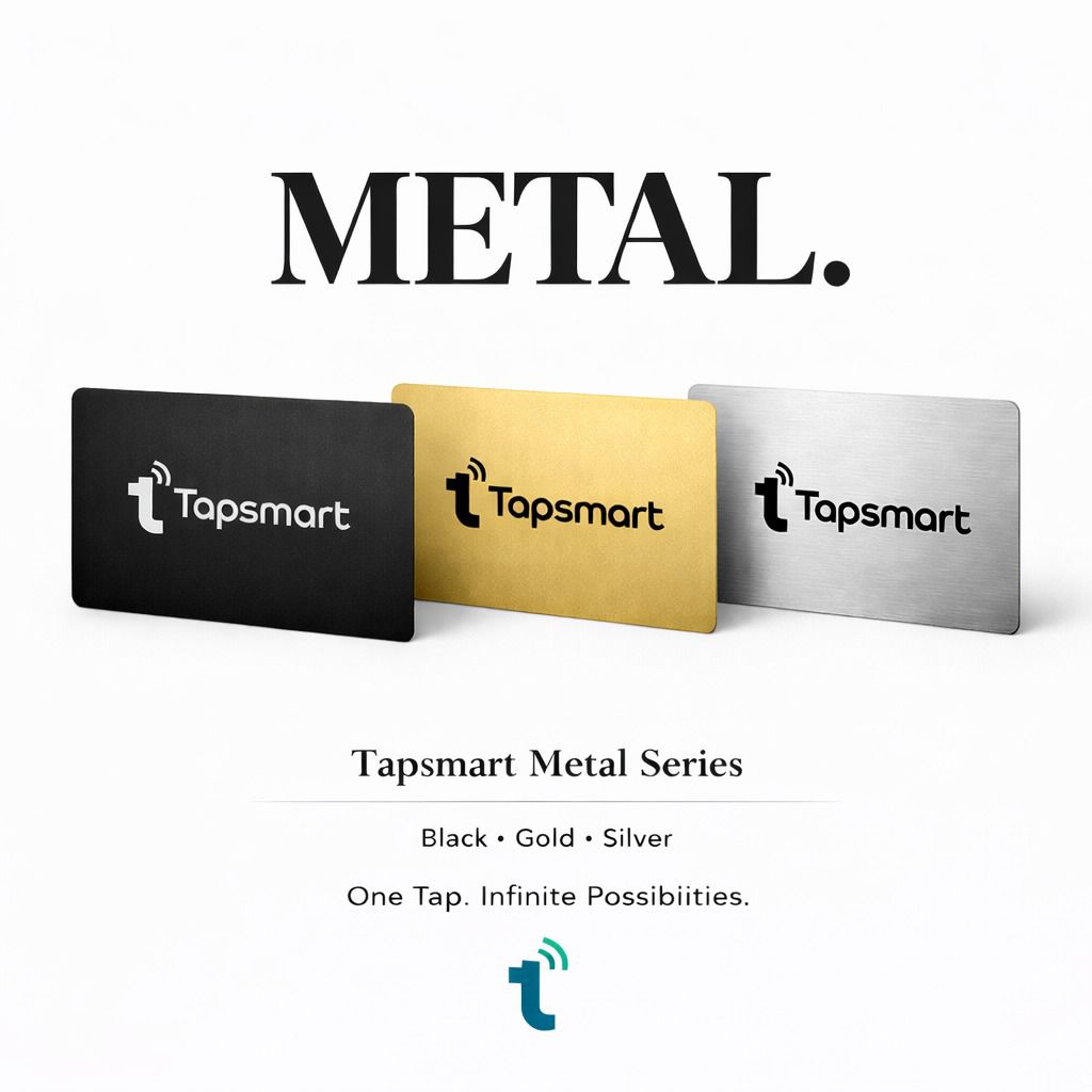 Silver Metal NFC Business Card - Image 4