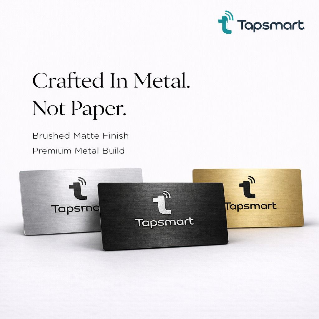 Silver Metal NFC Business Card - Image 5