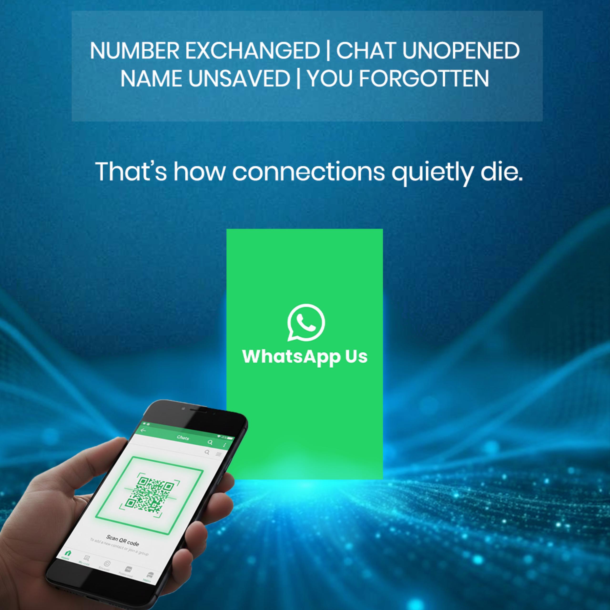 Tapsmart WhatsApp NFC Card